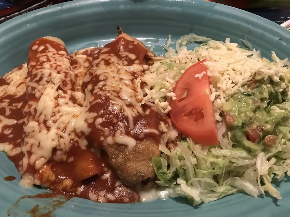 Cheese Enchilada Chili Relleno