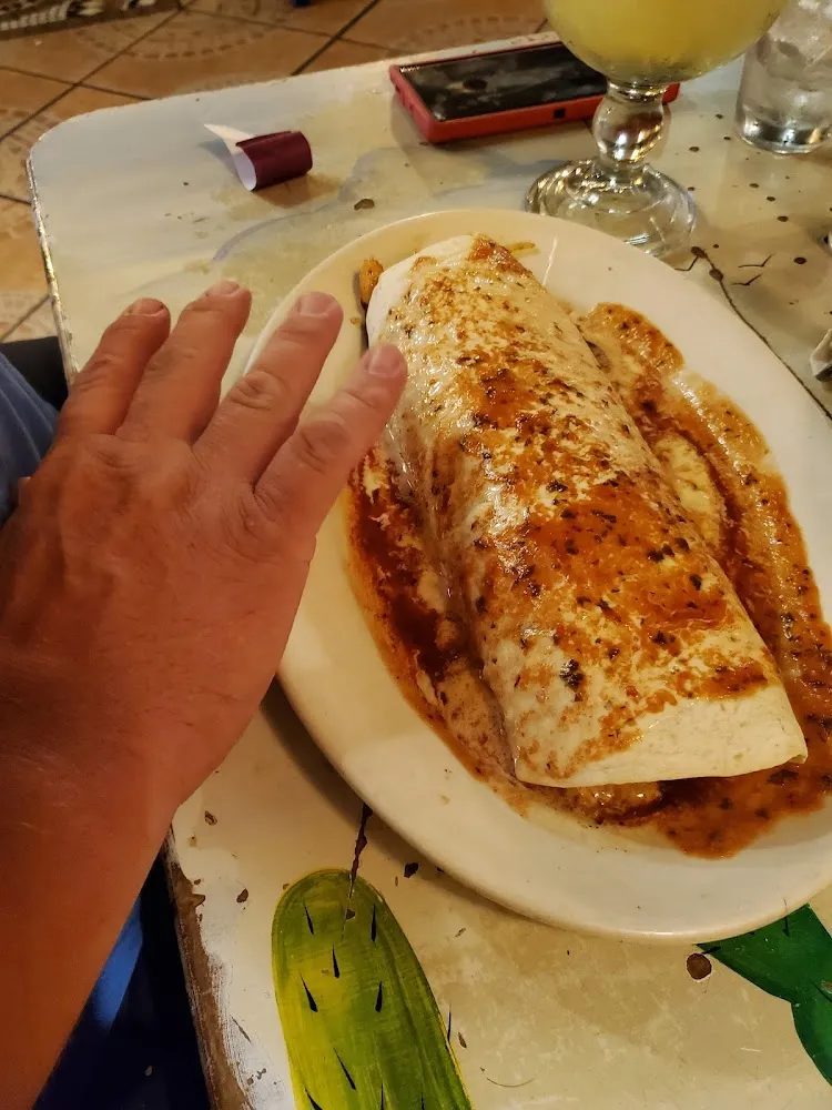 Shrimp Burrito Supreme