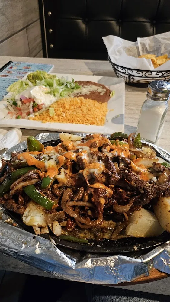 Steak and Baked Potato Fajita